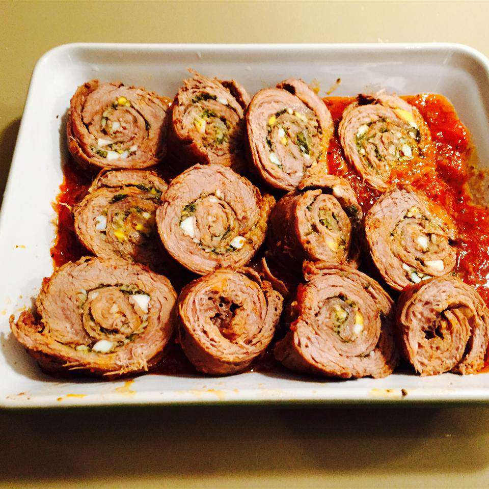 Bracciole (Flank Steak Rolls) Recipe