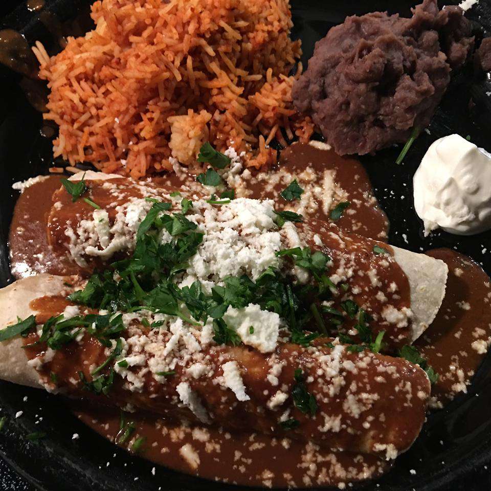 Chicken Enchiladas with Mole Sauce Recipe