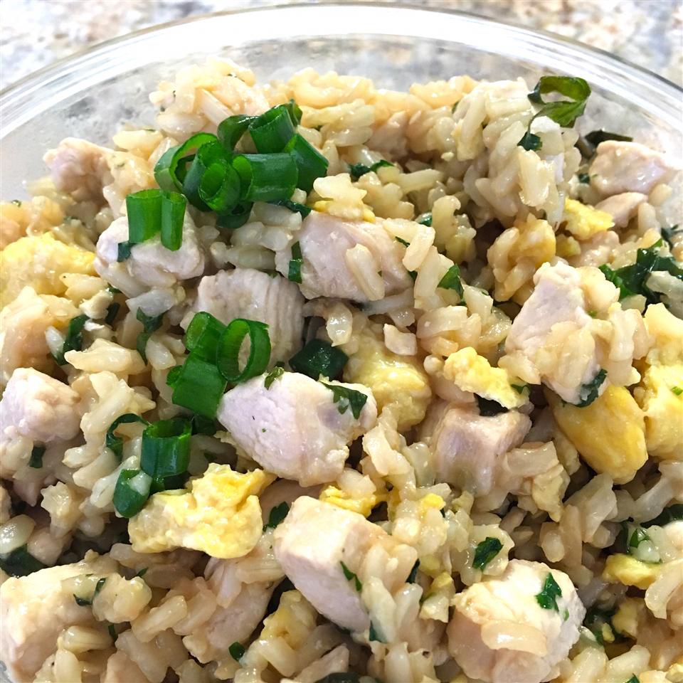 Fried Rice with Cilantro Recipe