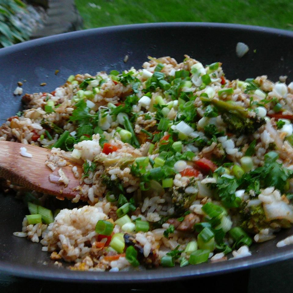 Perfect Thai Fried Rice With Marinated Chicken Recipe