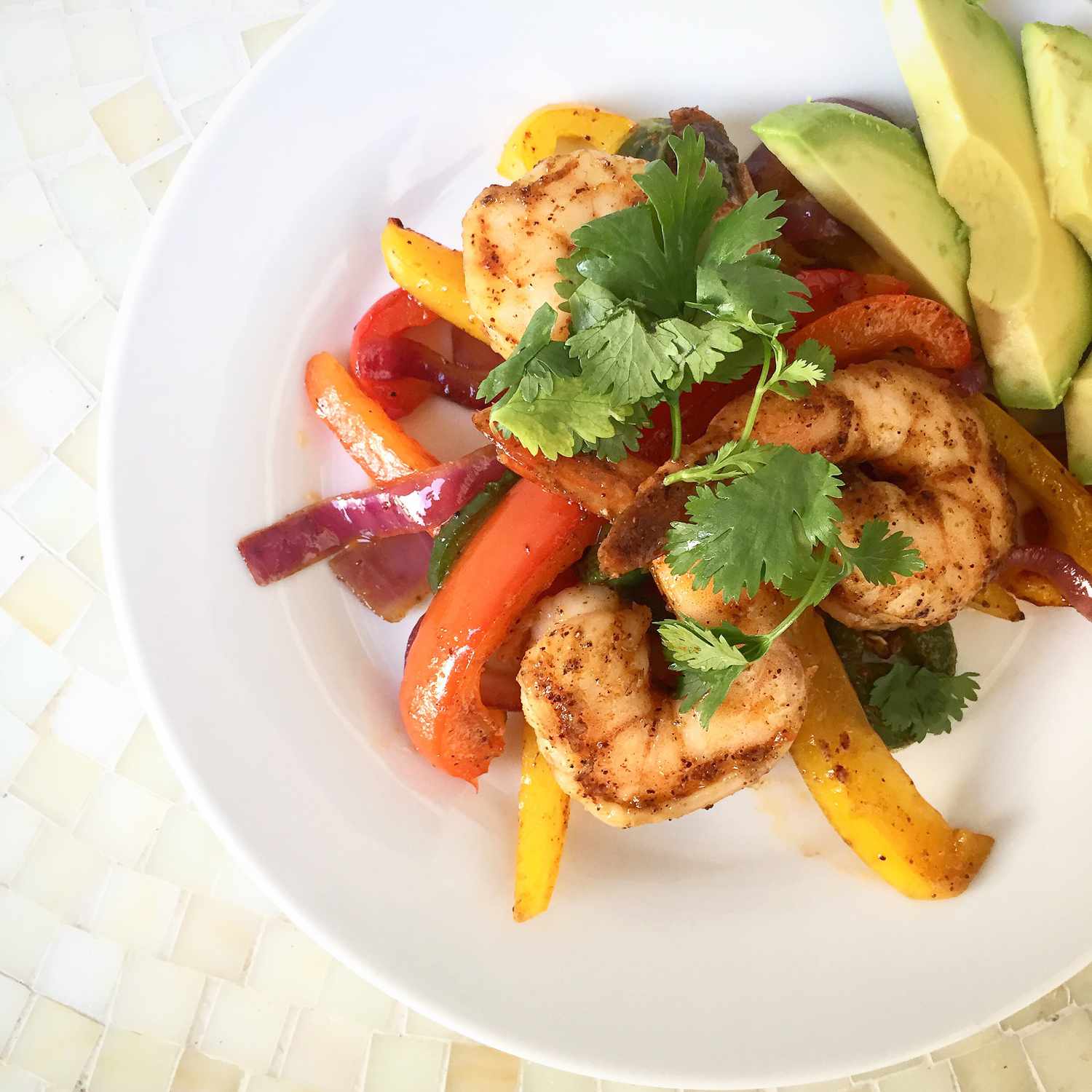 Sheet Pan Shrimp Fajitas Recipe