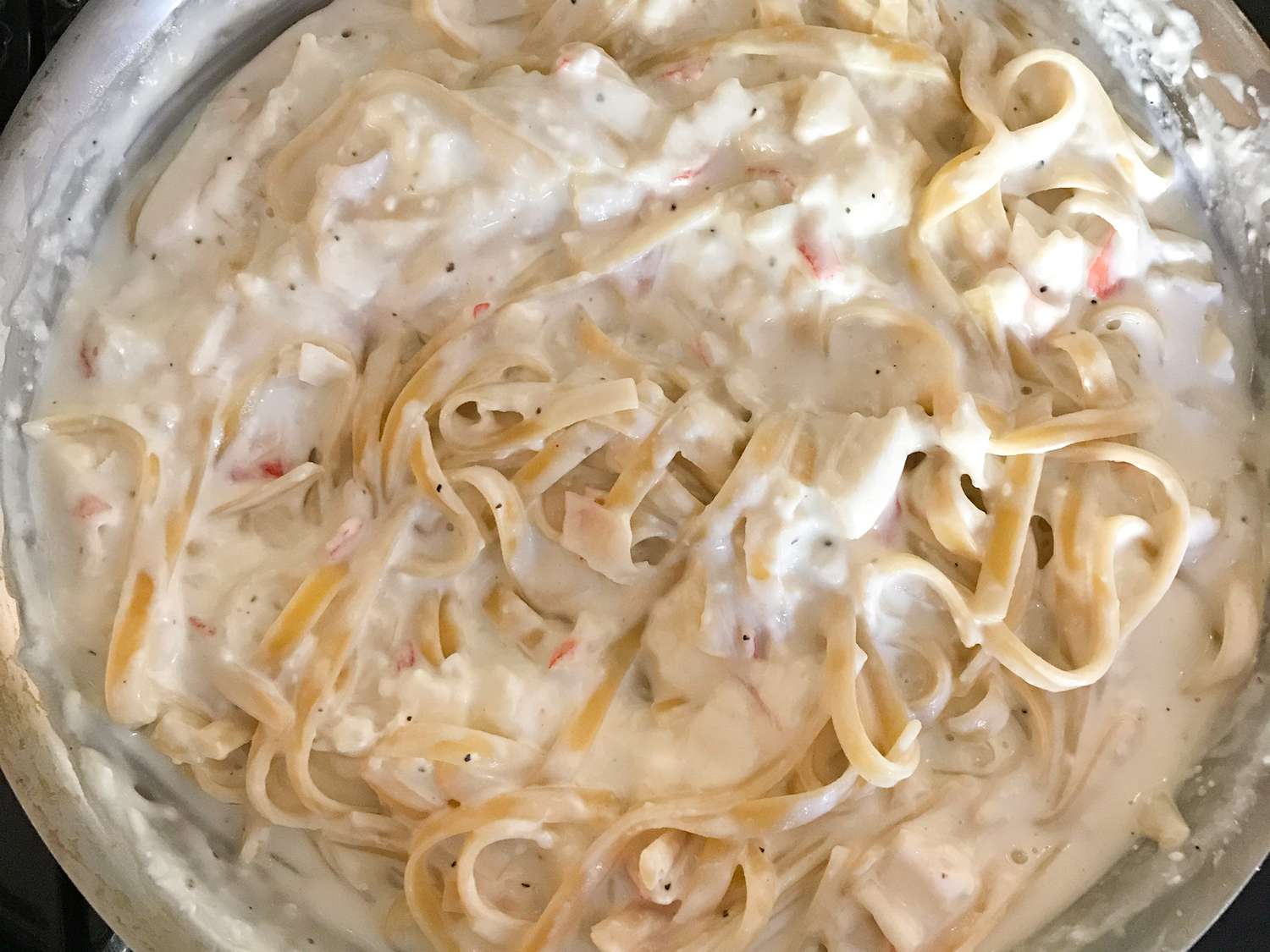 Crab Alfredo Recipe