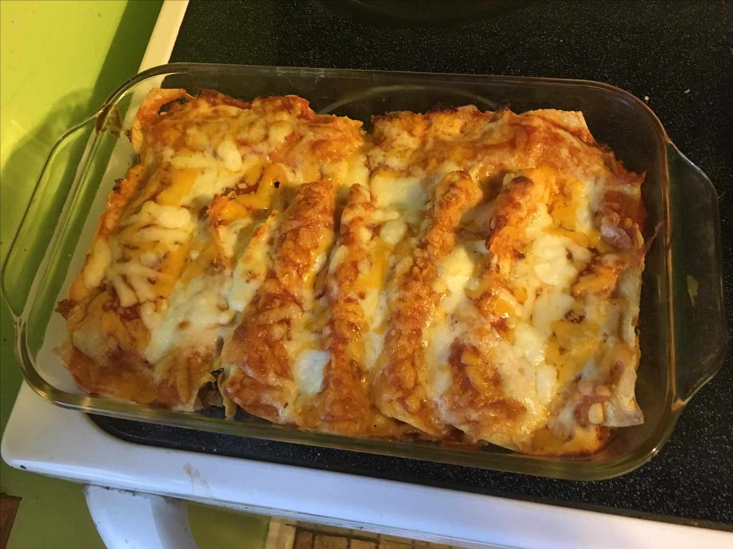 Bacon-Ranch Chicken Enchiladas Recipe