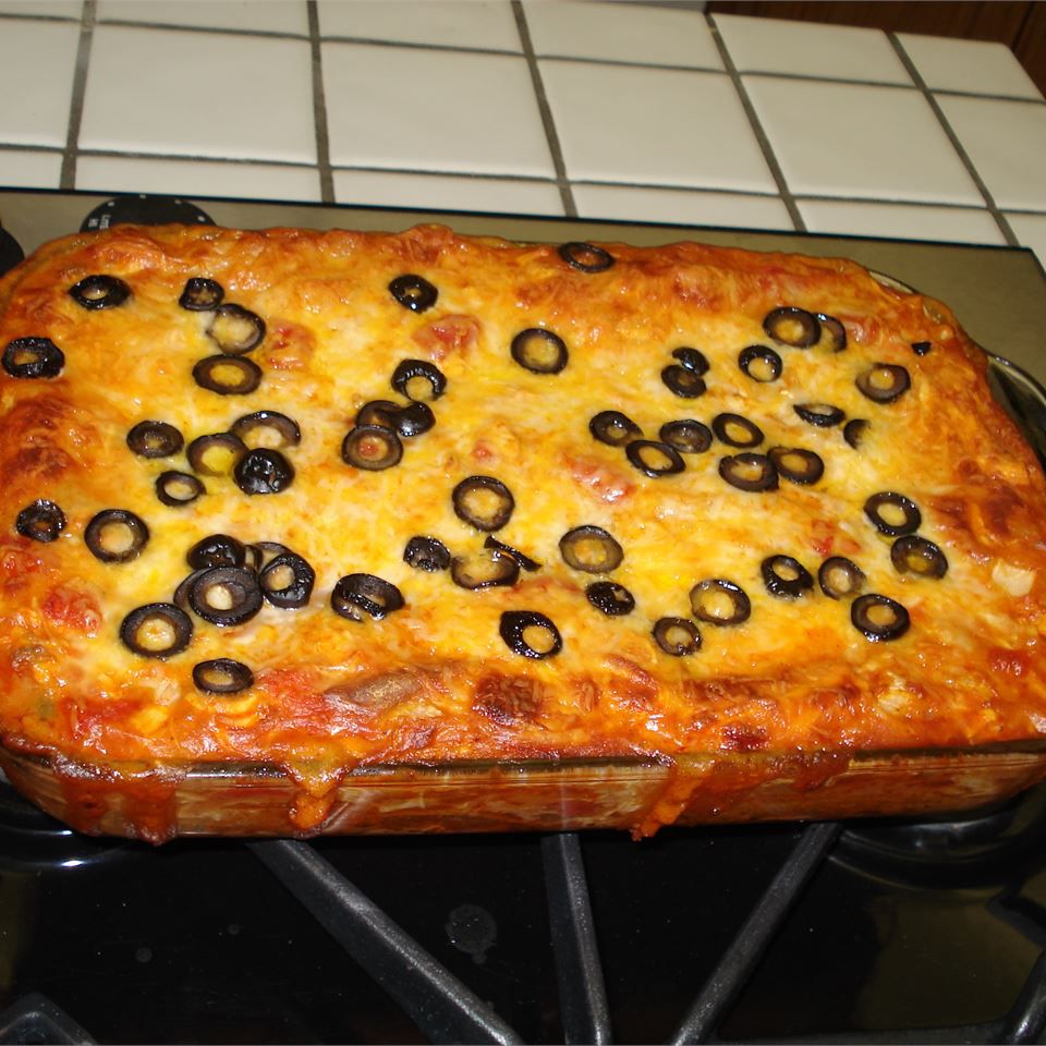 Chicken Enchilada Casserole I Recipe