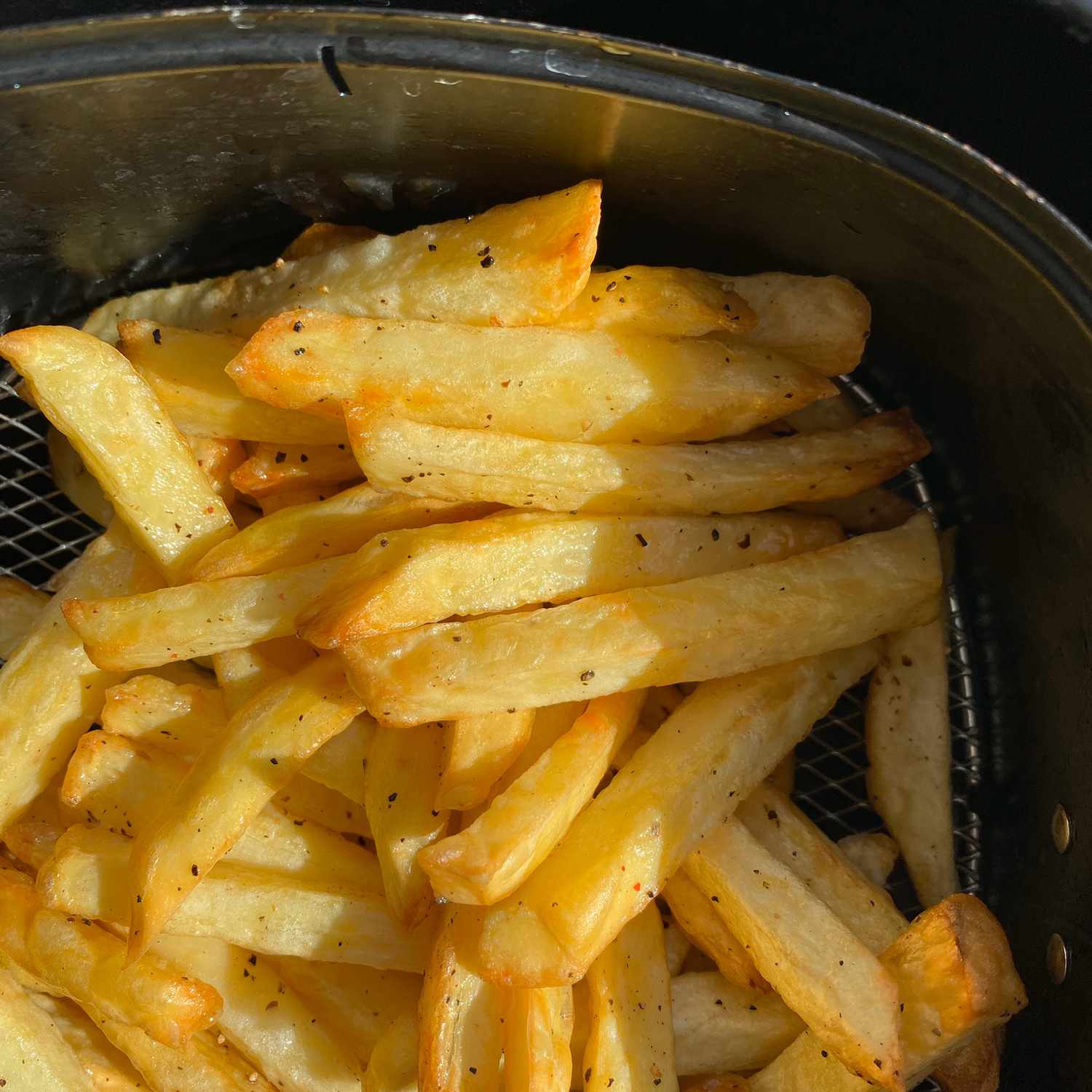 Air Fryer Salt and Vinegar Fries for One Recipe