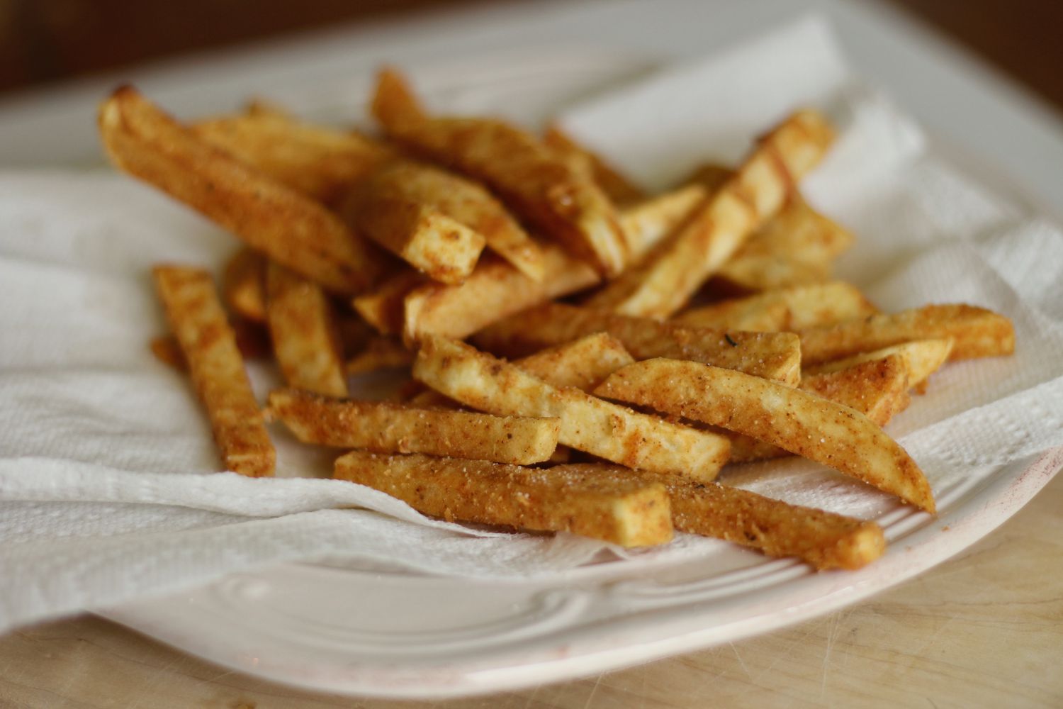 Crispy Coated Cajun Fries Recipe