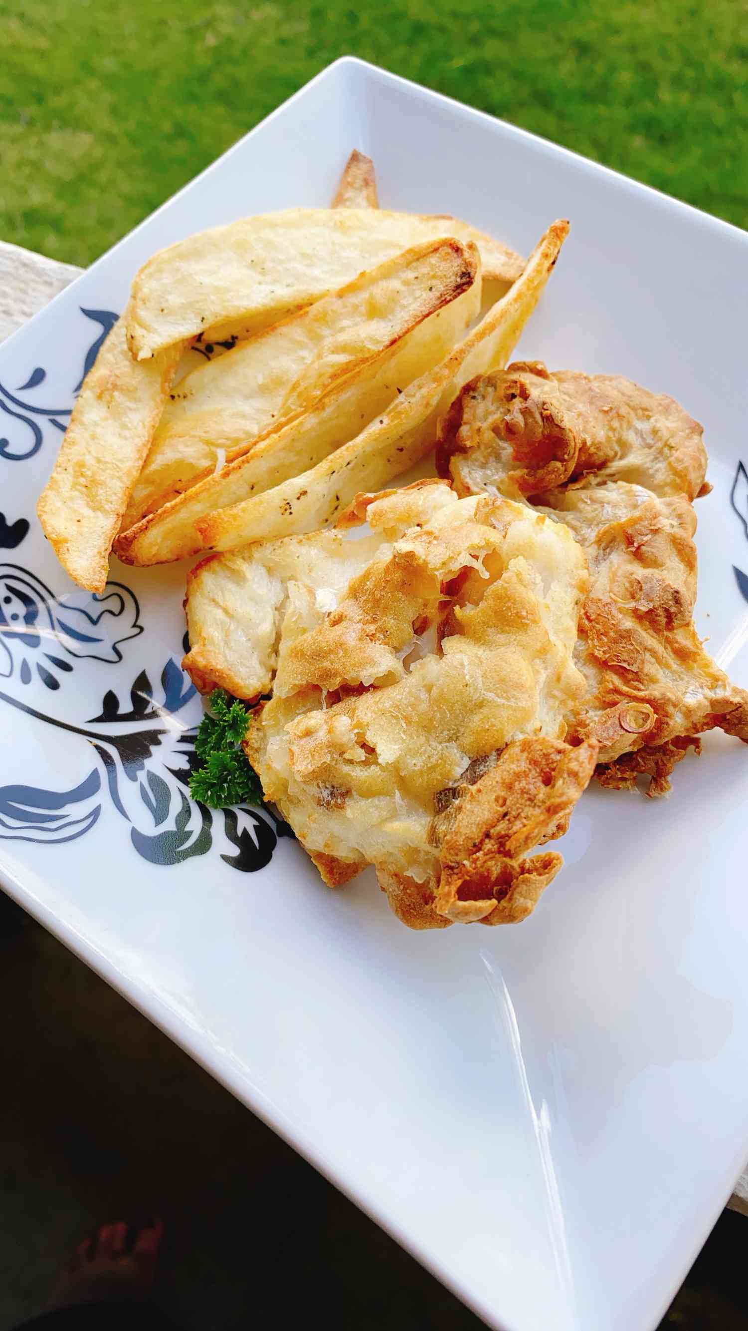 Air Fryer Fish and Chips Recipe