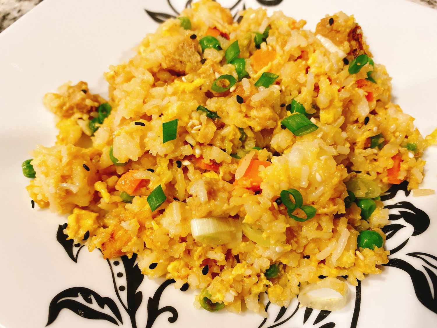 Leftover Pork Fried Rice Recipe