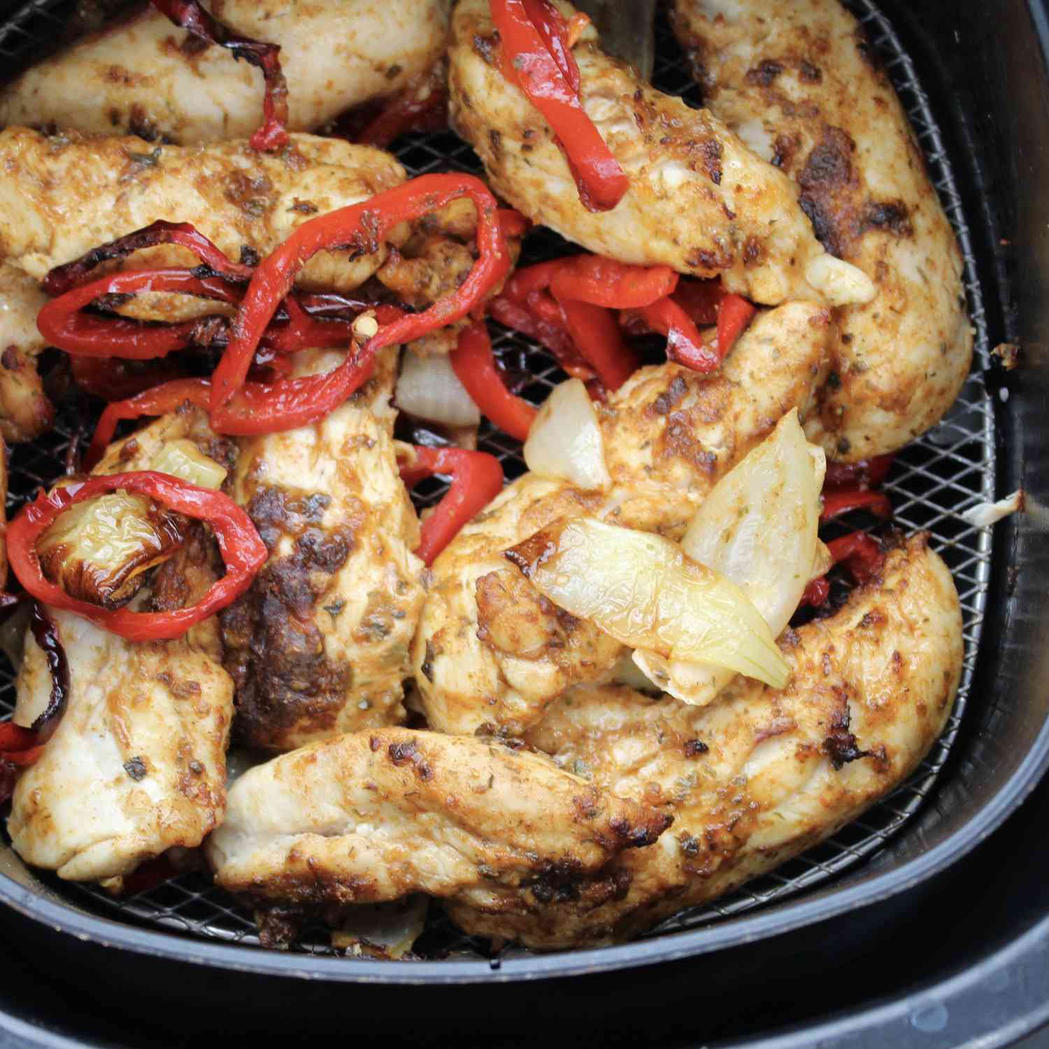 Air Fryer Chicken Fajitas Recipe