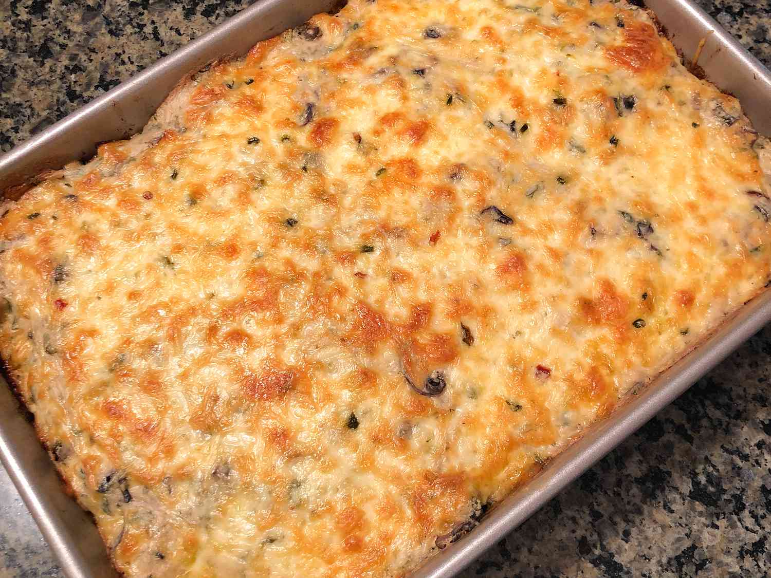 Poblano Chicken Enchilada Casserole Recipe