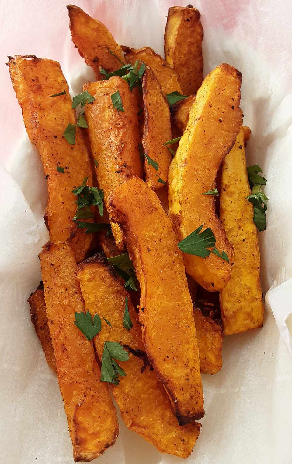 Sweet and Spicy Air Fryer Butternut Squash Fries Recipe