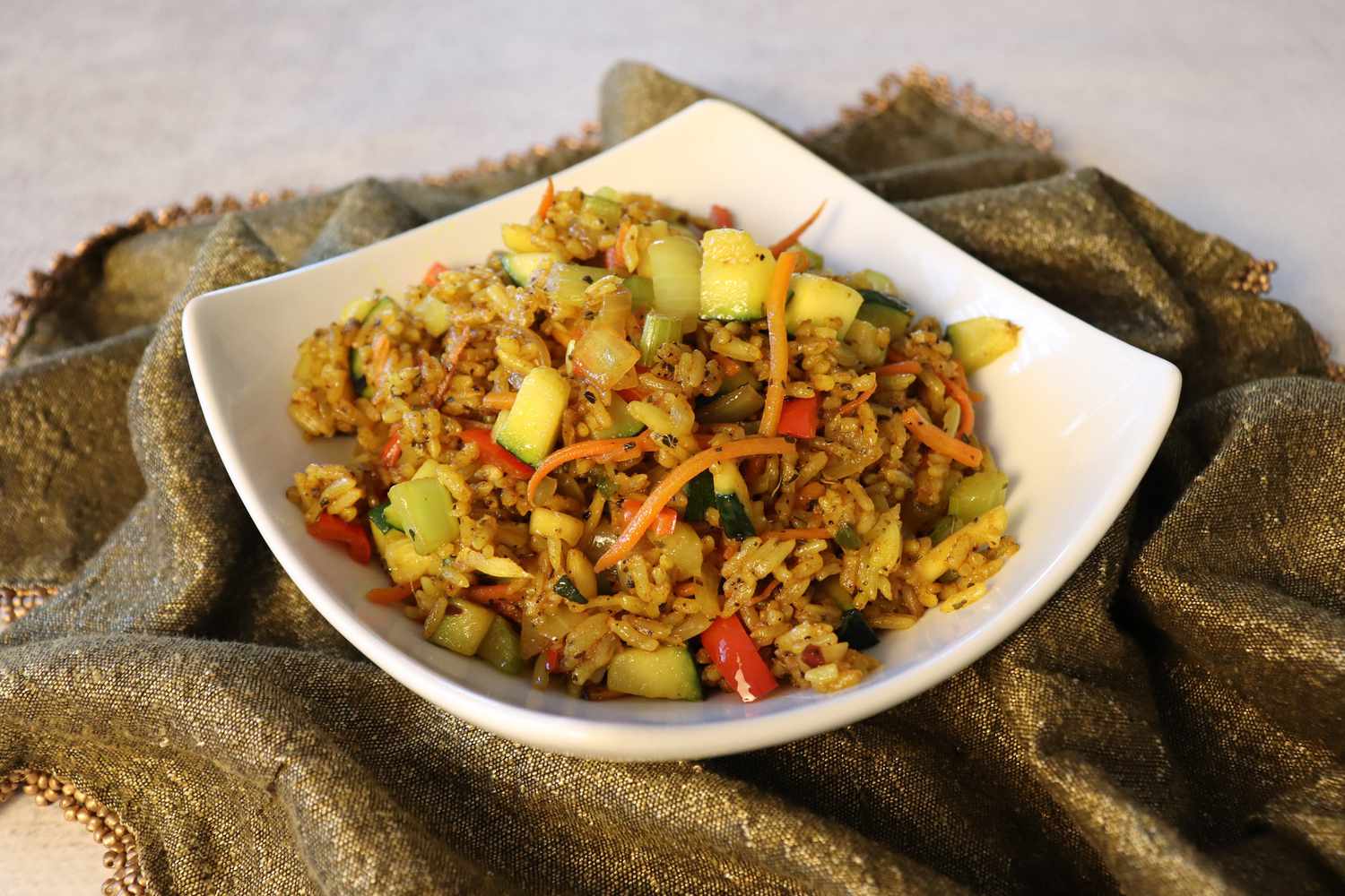 Yellow Curry Fried Rice Recipe