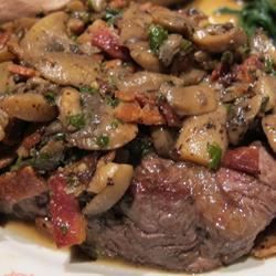 Filet Mignon with Mushrooms Recipe