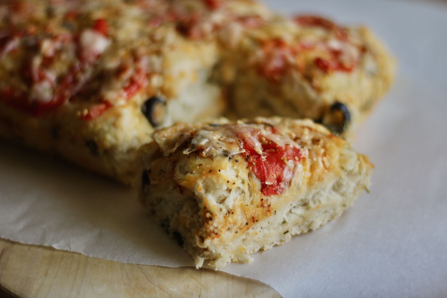 Black Olive and Rosemary Focaccia Recipe