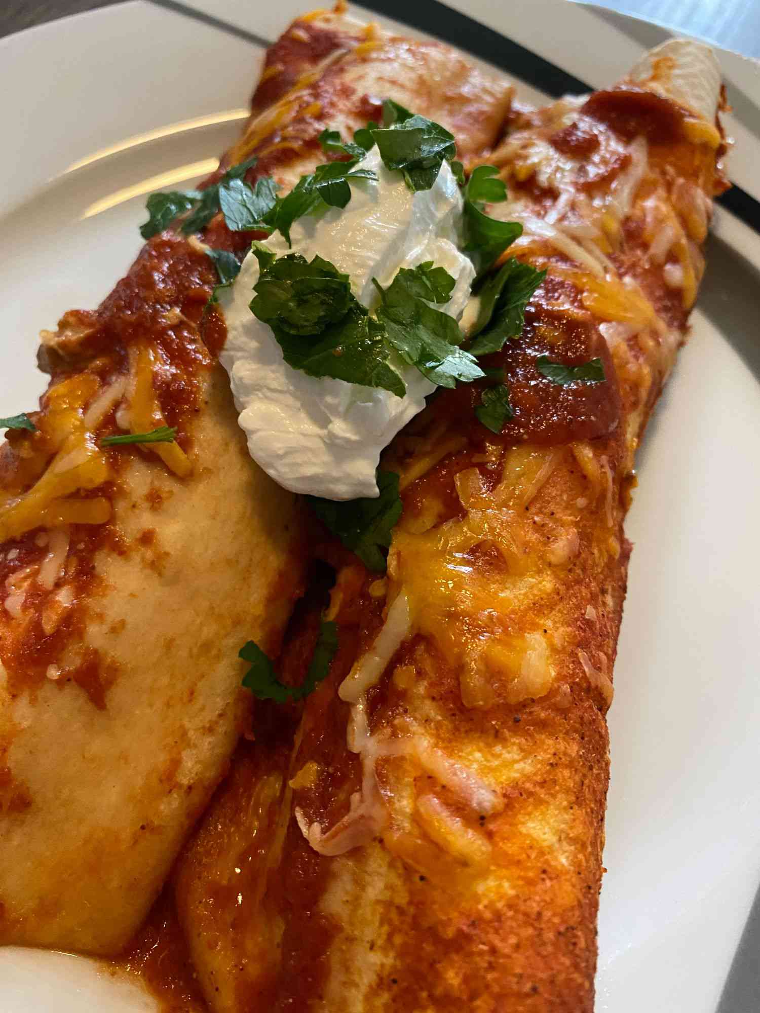 Creamy Beef Enchiladas Recipe