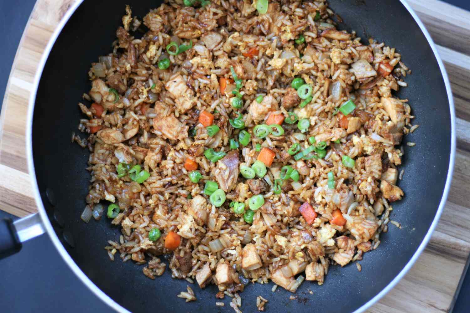 Leftover Turkey Fried Rice Recipe