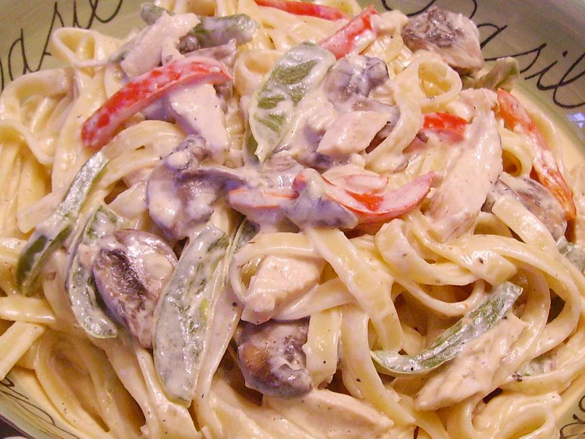 Chicken Primavera Alfredo Recipe