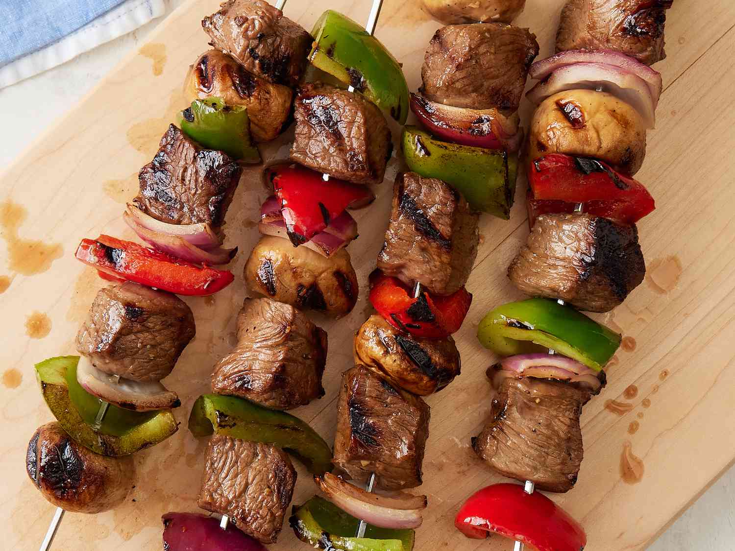 Mom's Beef Shish Kabobs Recipe