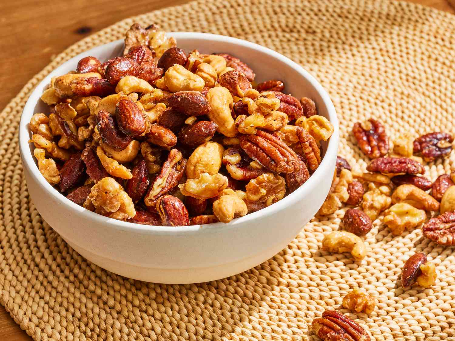 Sweet, Salty, Spicy Party Nuts Recipe