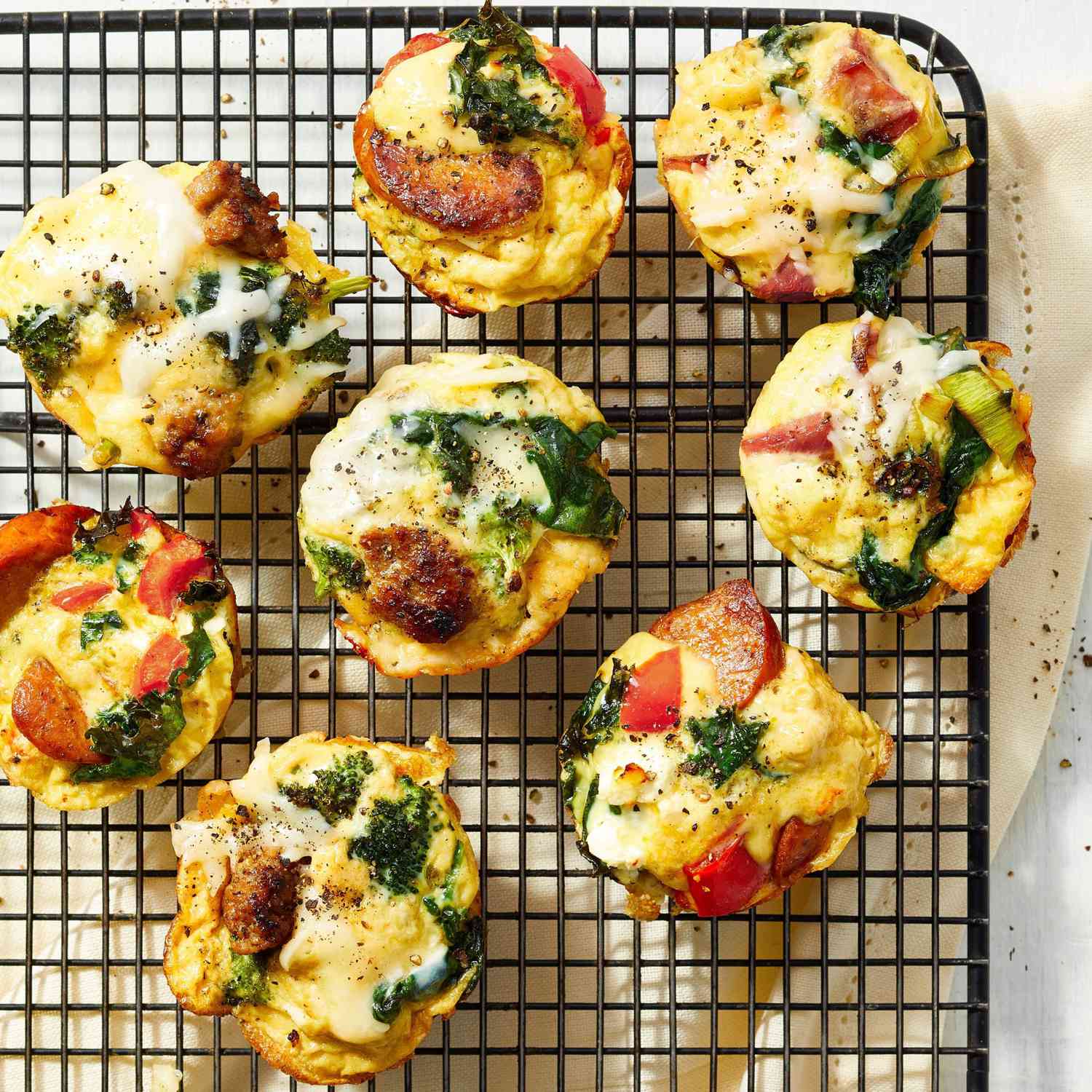 Healthy Ham and Egg Muffins Recipe