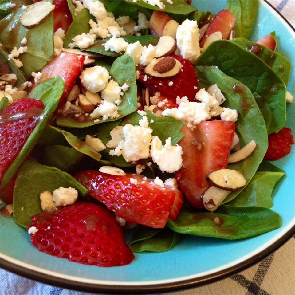 Emily's Strawberry Balsamic Salad Recipe