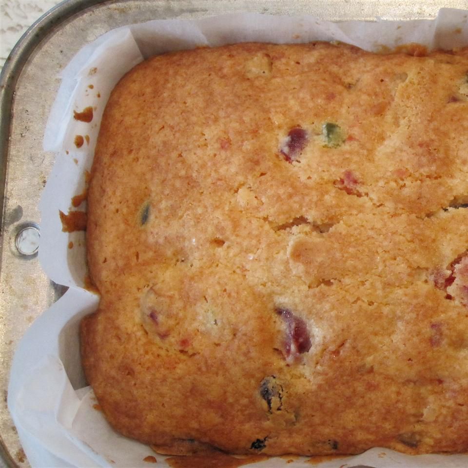 Grandma Bettie's Light Fruit Cake Recipe