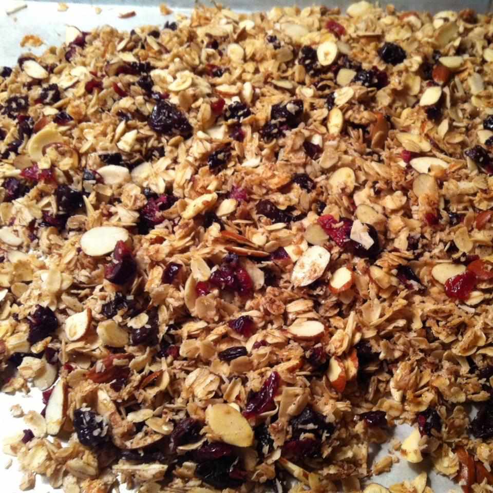 Cranberry-Hibiscus Granola Recipe