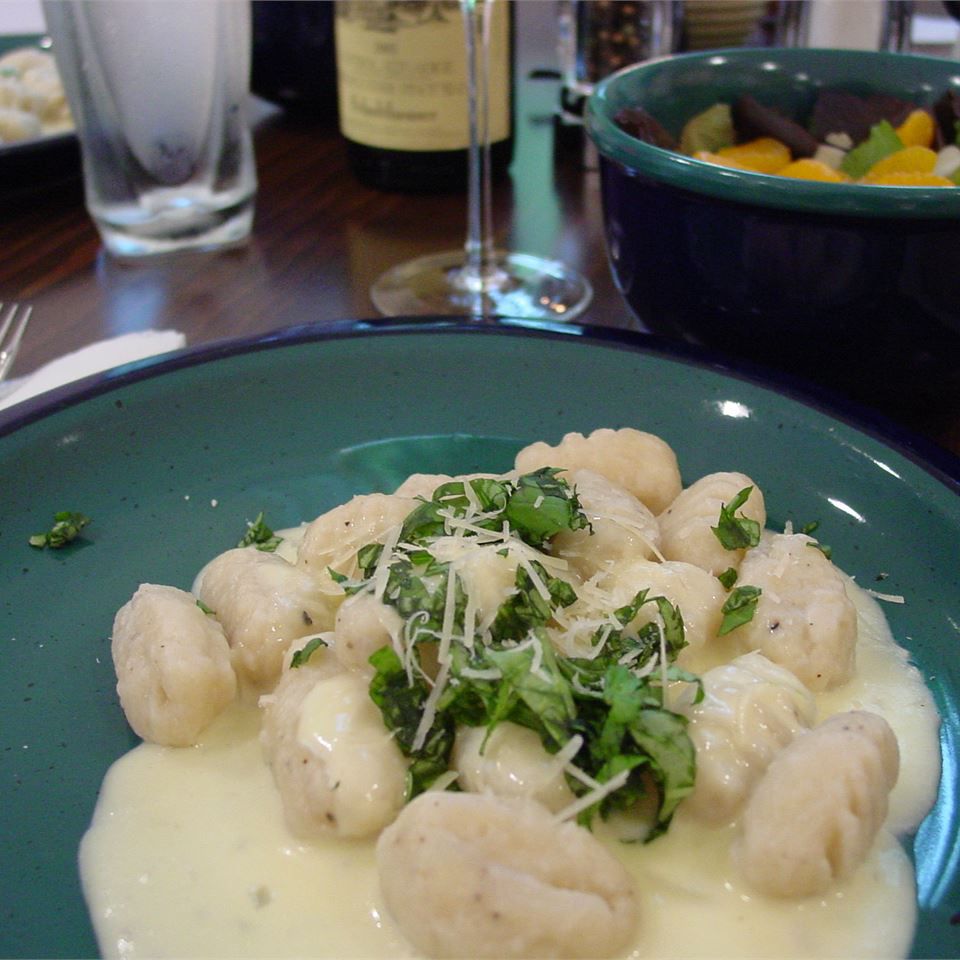 Gnocchi in Fontina Sauce Recipe