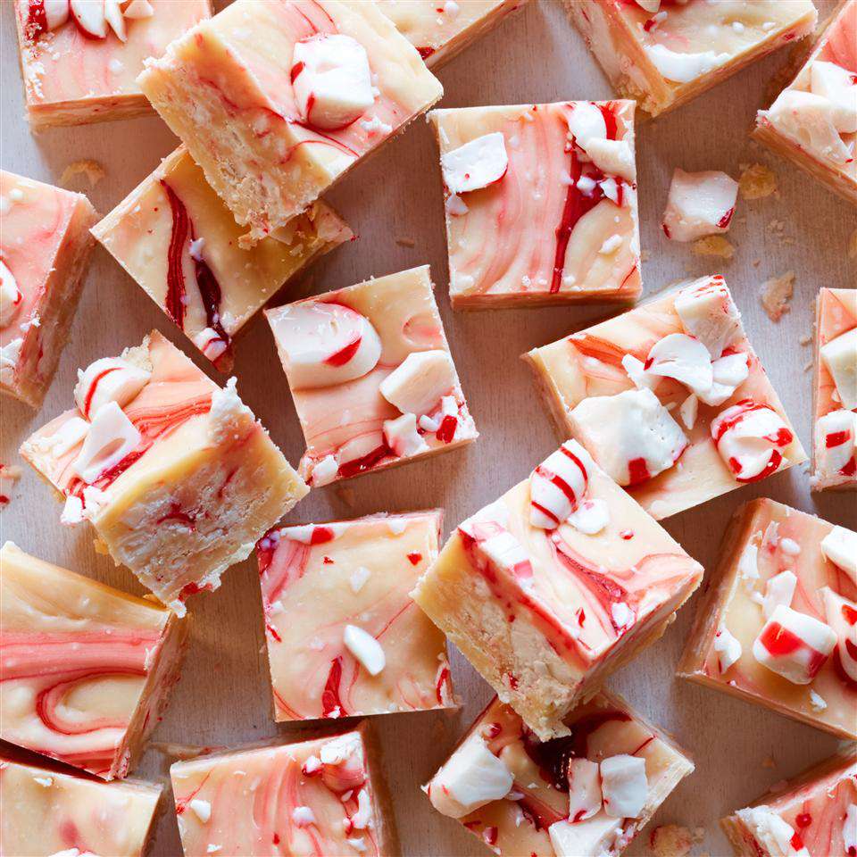 Candy Cane Fudge Recipe