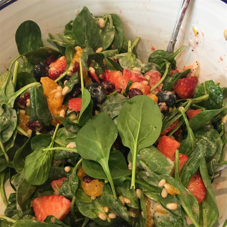 Brunch Spinach Salad Recipe