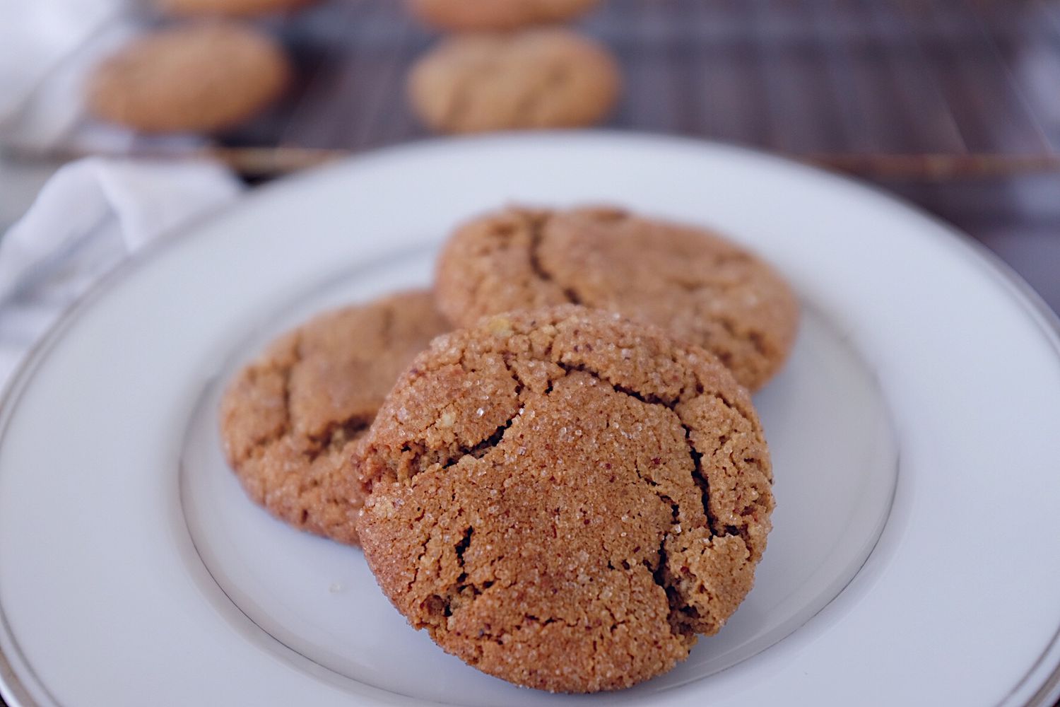 Gluten-Free Gingersnap Cookies Recipe