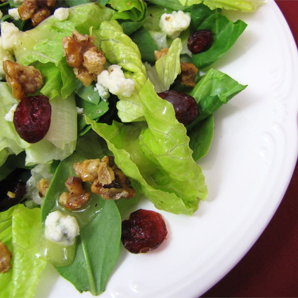 Missy's Candied Walnut Gorgonzola Salad Recipe