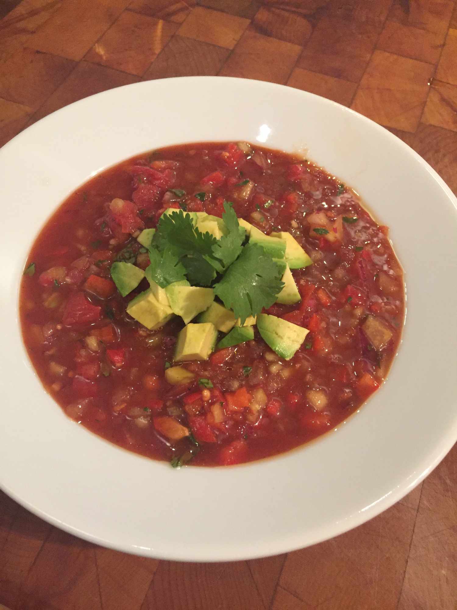 Avocado Gazpacho Recipe