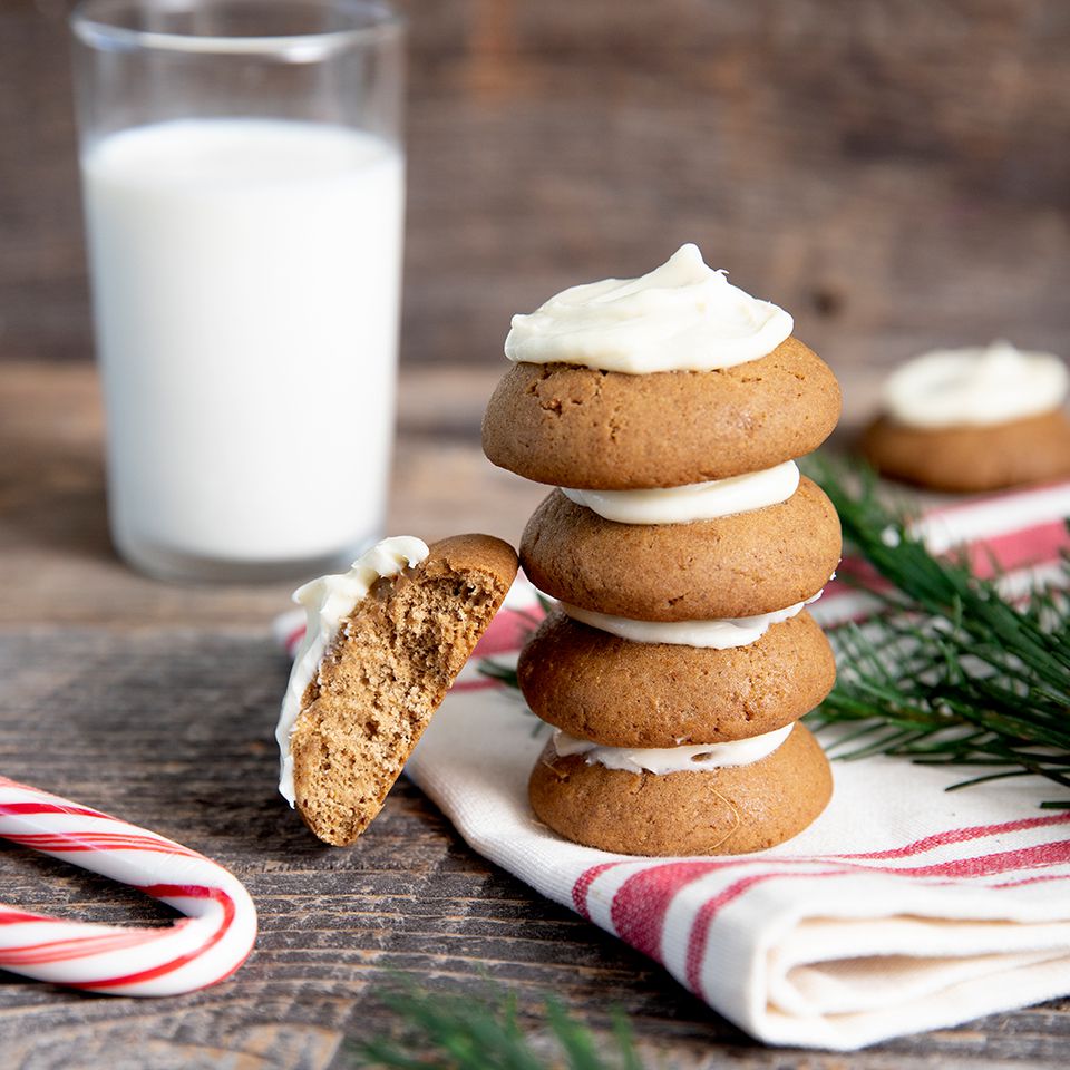 Gingerbread Cookies with Cream Cheese Frosting Recipe