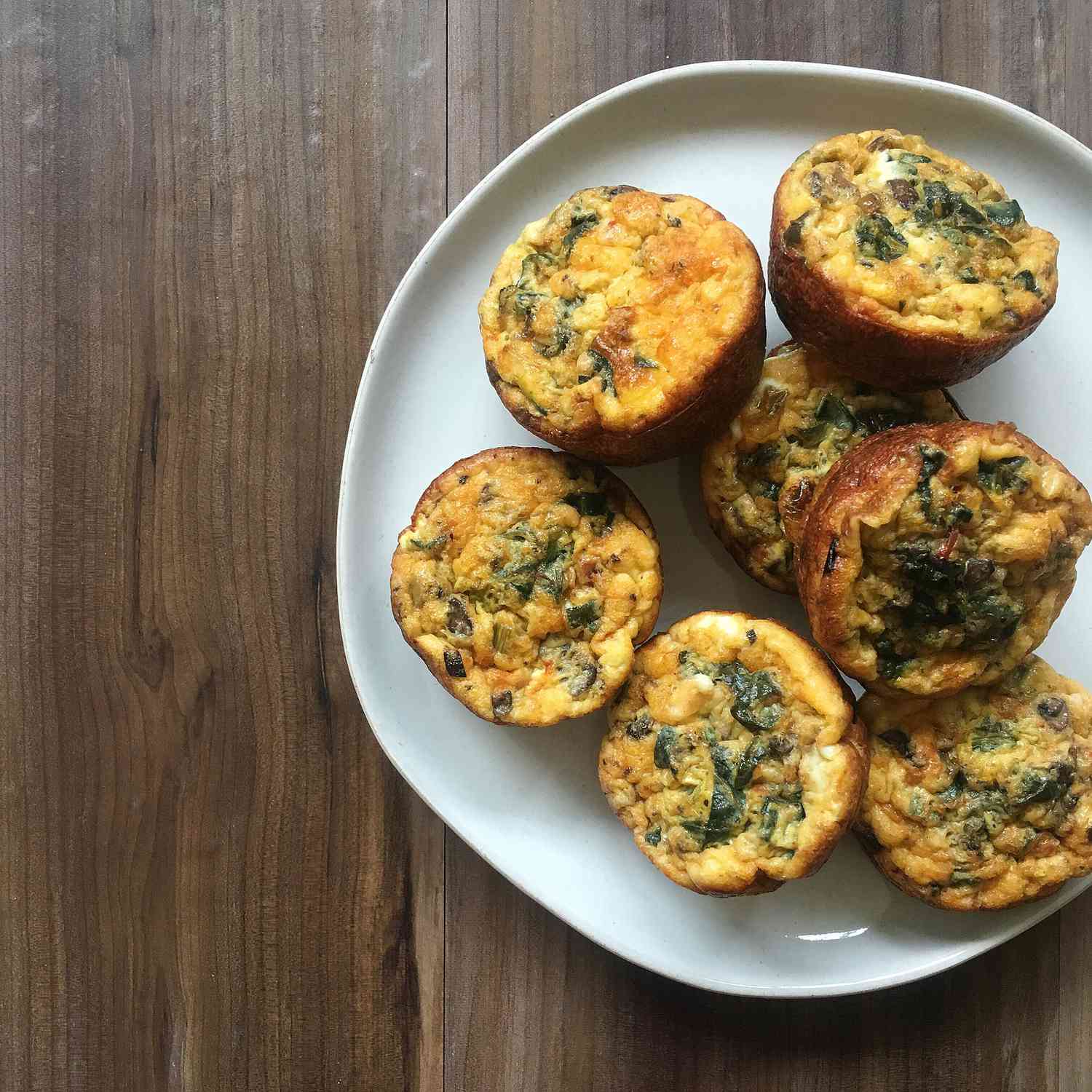 Mini Vegetarian Frittatas Recipe