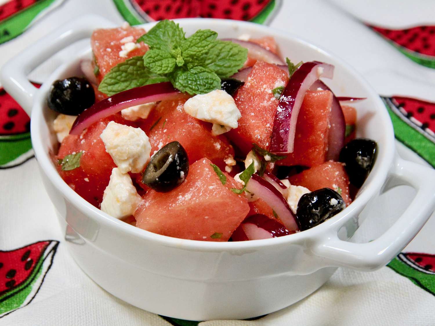 Watermelon Summer Salad Recipe