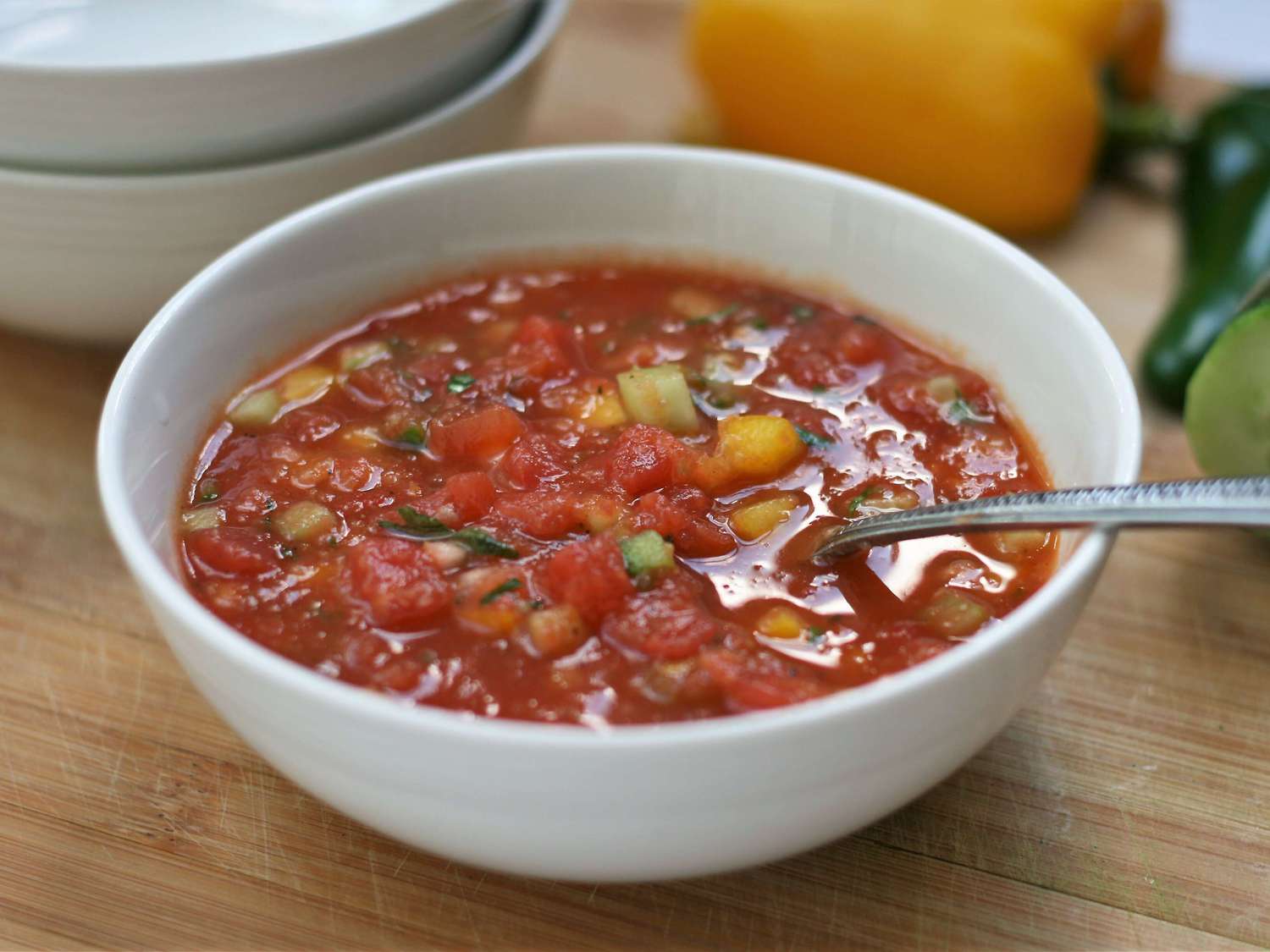 Quick Classic Gazpacho Recipe