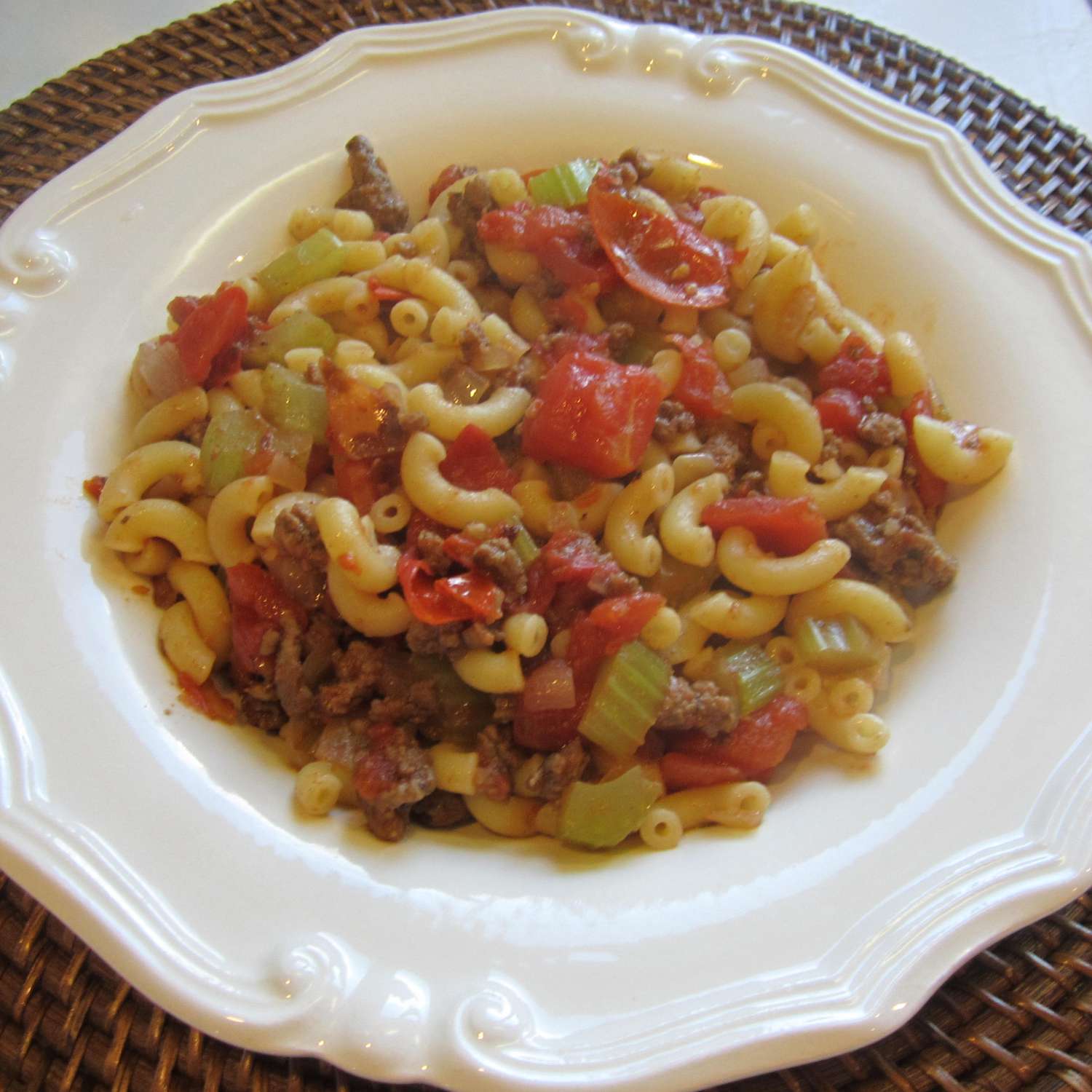 Mom's Goulash in the Microwave Recipe