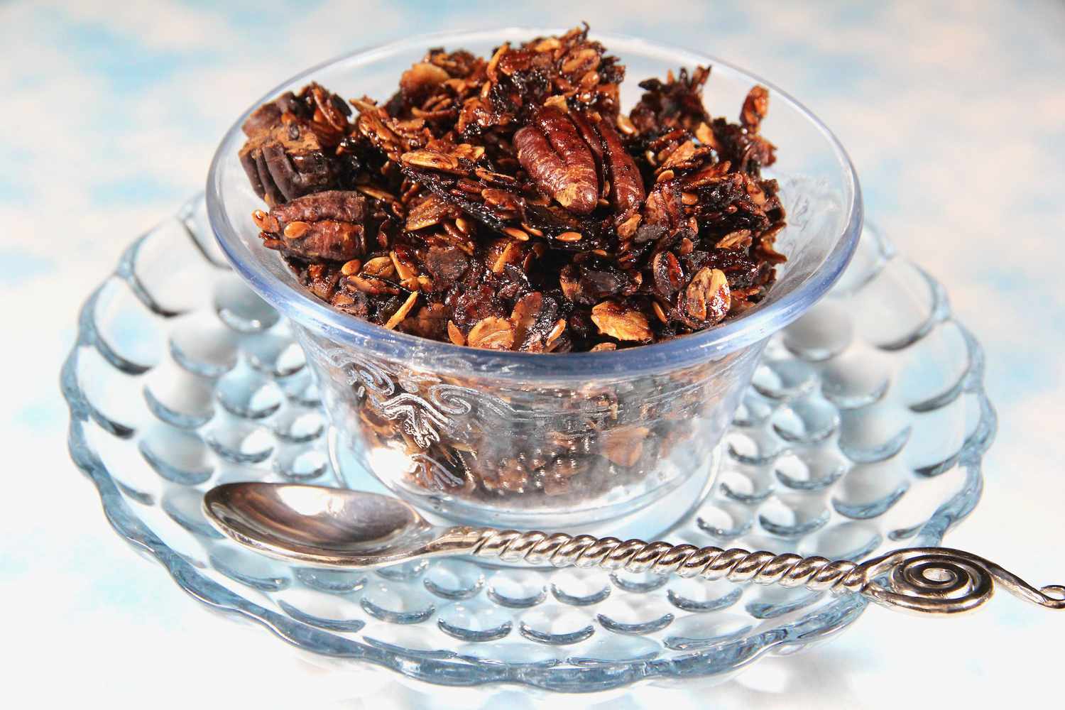 Dark Honey Pecan Granola Recipe