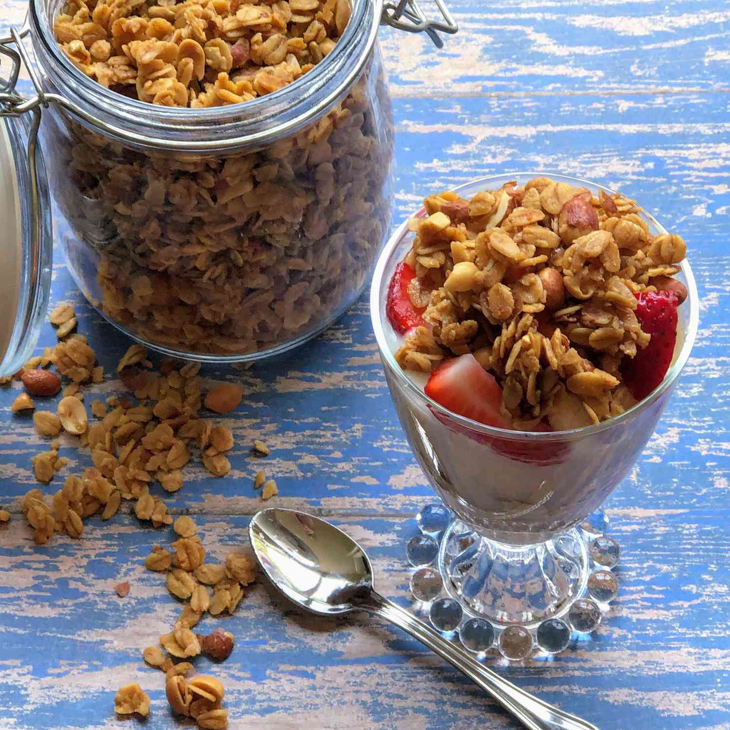 Honey Peanut Granola Recipe