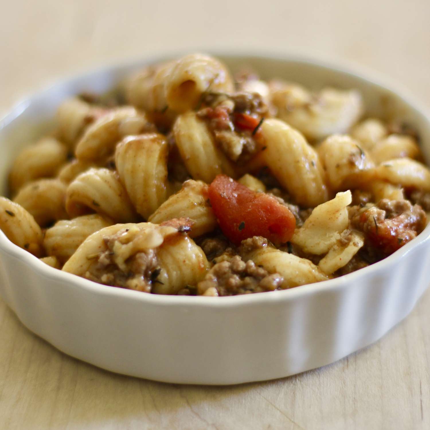 Dutch Oven Ground Beef Goulash