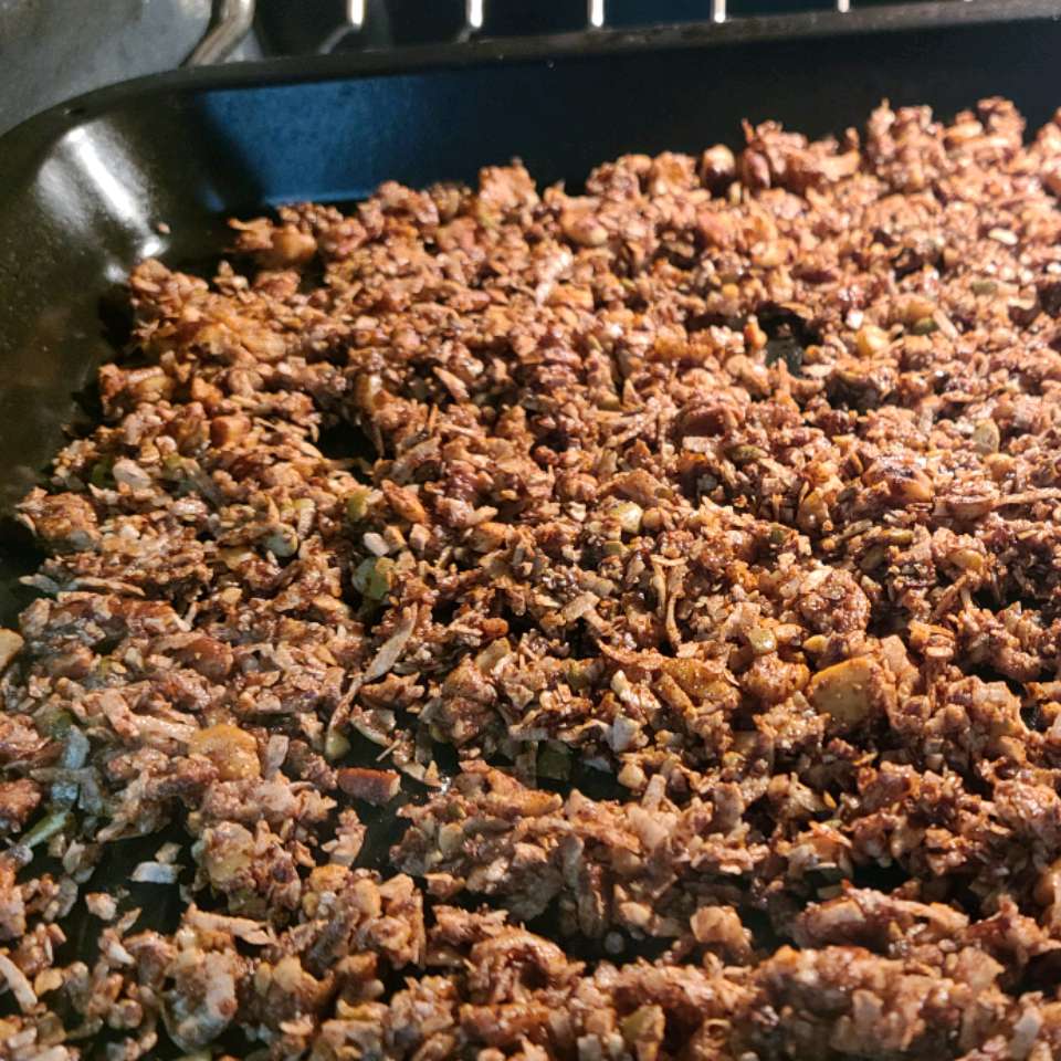 Keto Cinnamon Granola Recipe