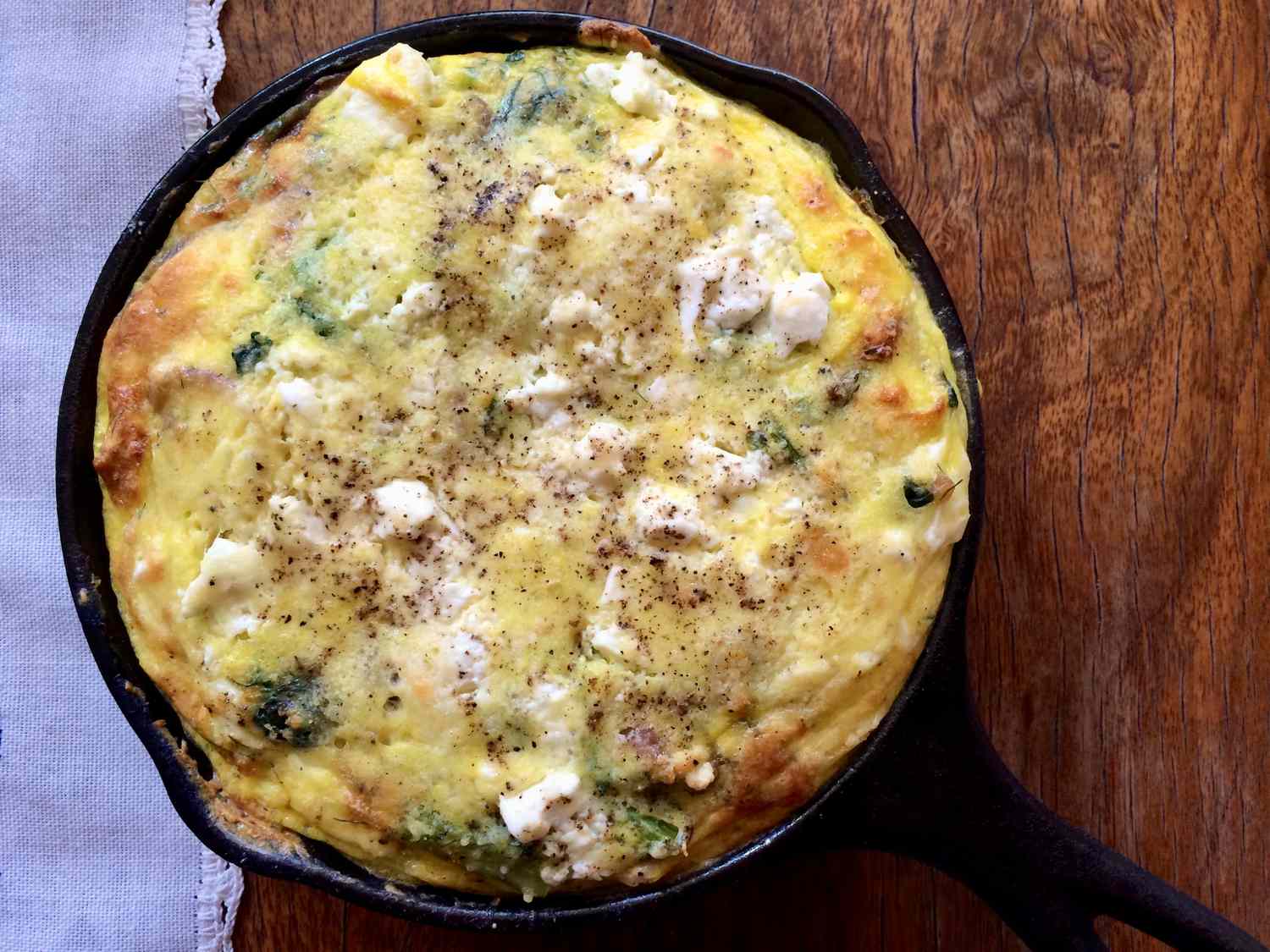 Kale and Fennel Frond Frittata Recipe