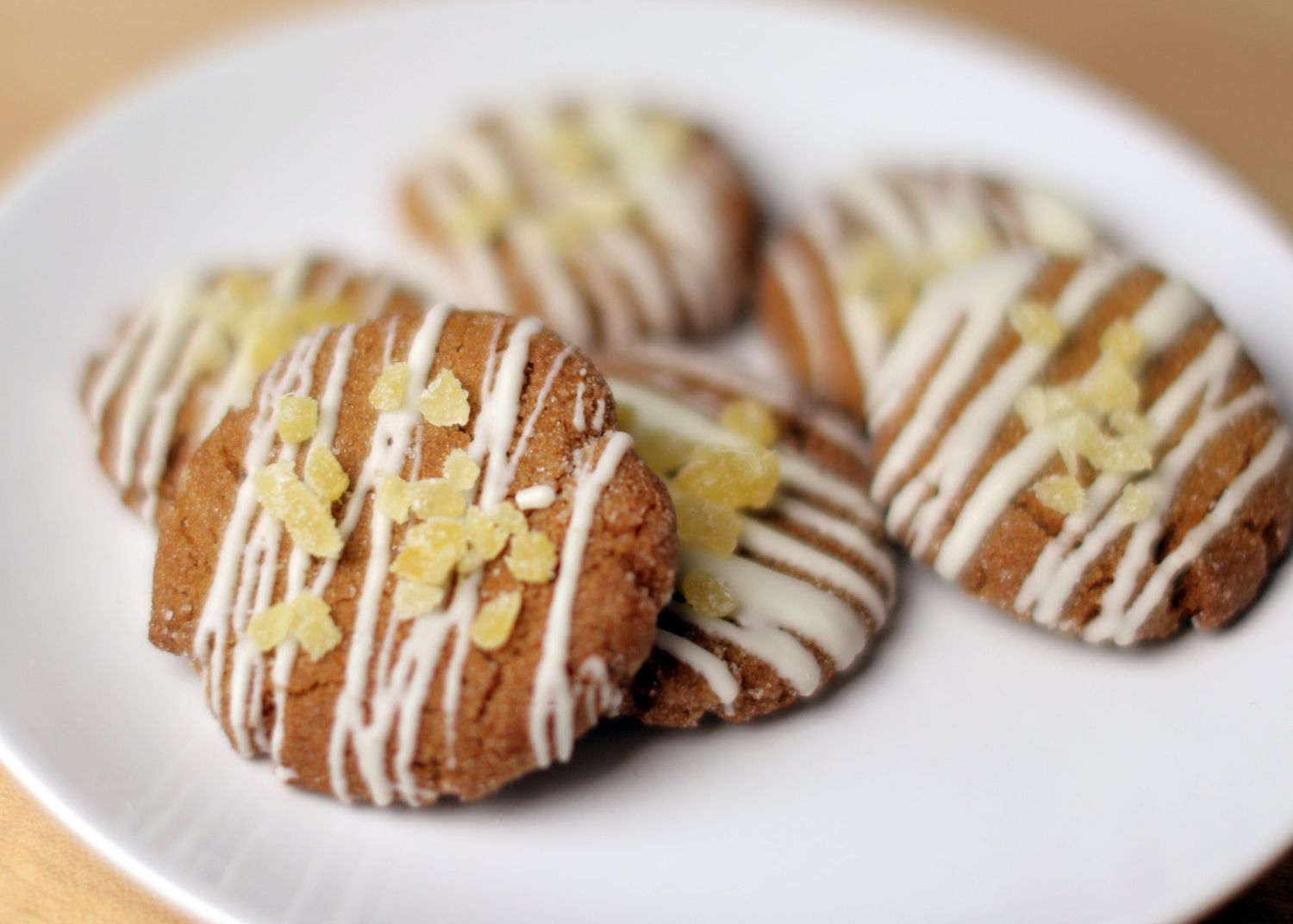 White Chocolate Gingersnaps Recipe