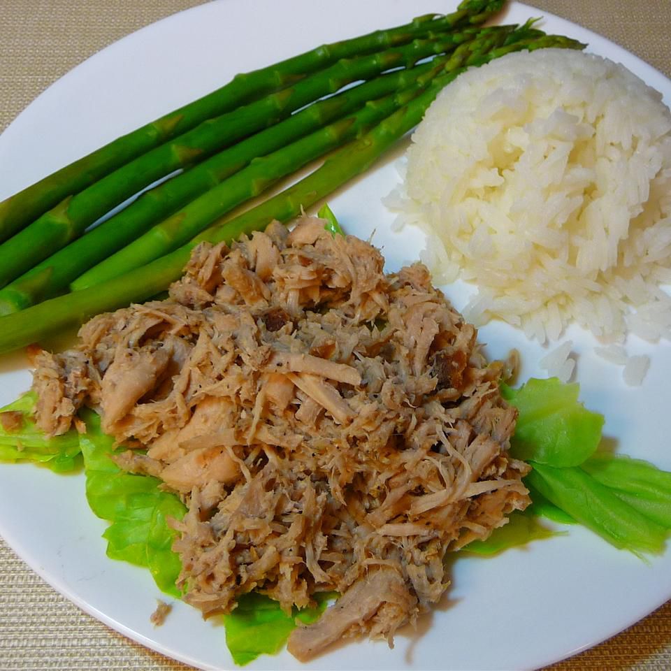 Homestyle Kalua Pork with Cabbage in a Slow Cooker Recipe