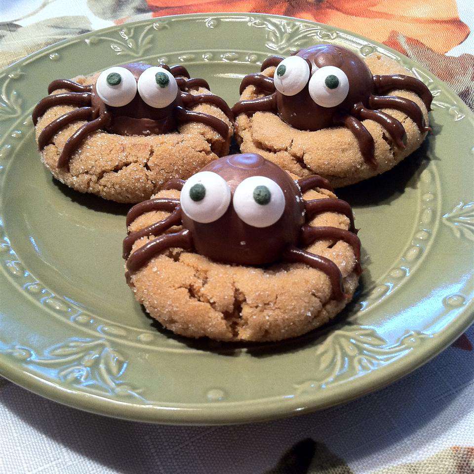 Peanut Butter Spider Cookies Recipe