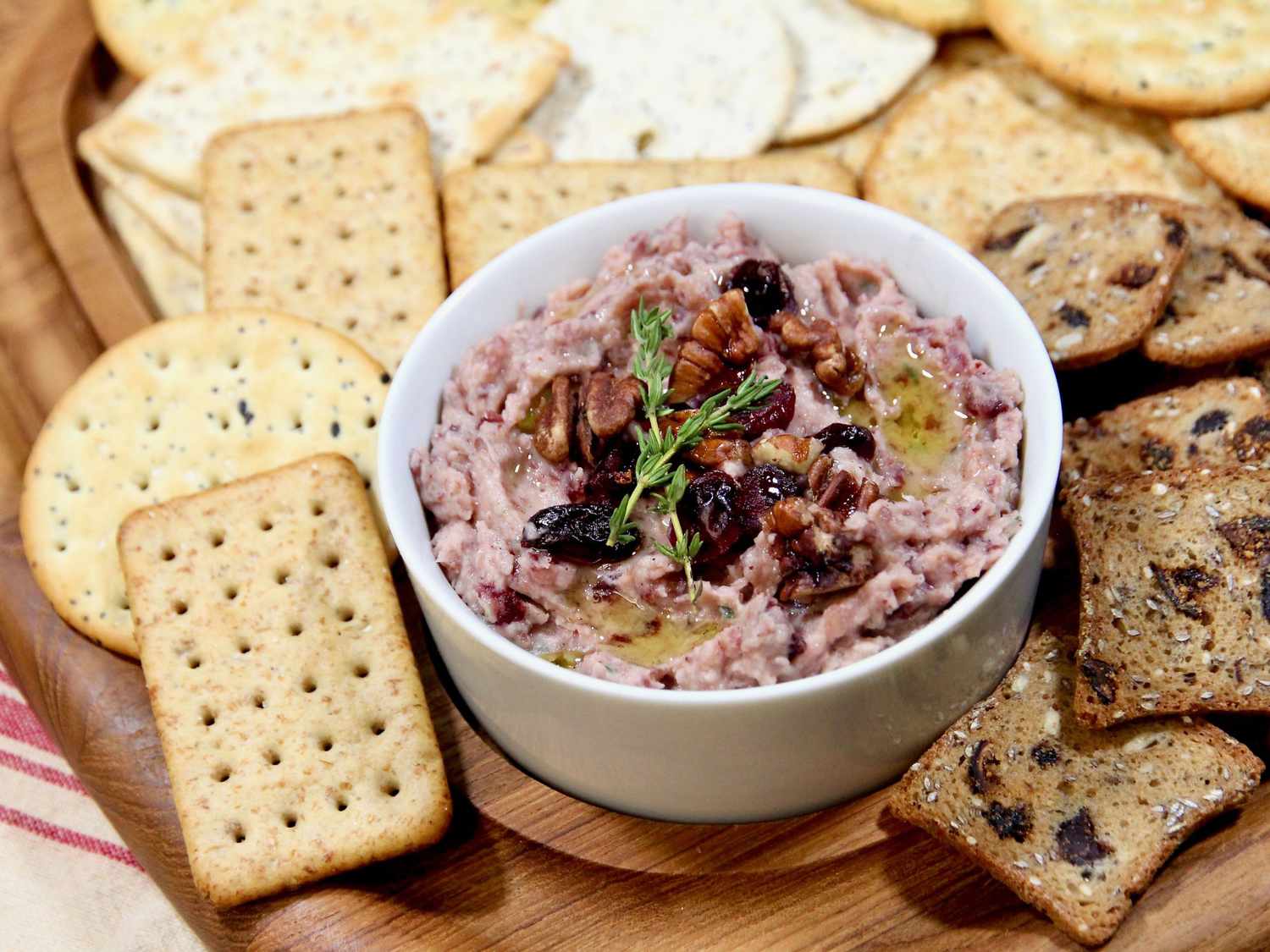 Cranberry Hummus Recipe