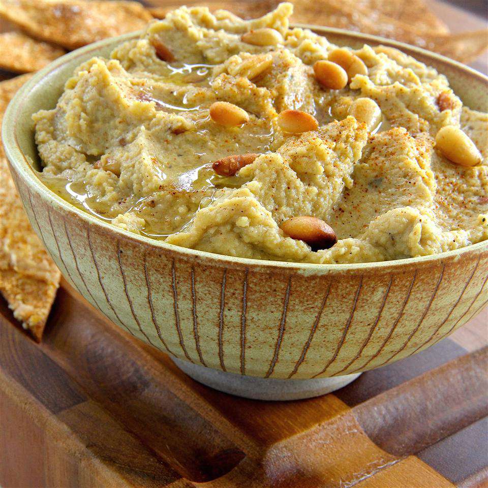 Joe's Hummus with Pine Nuts Recipe