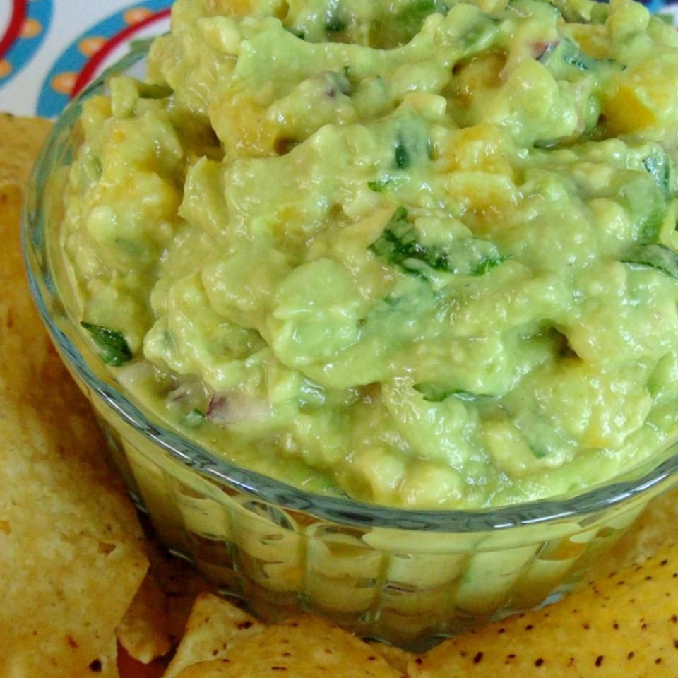 Mango-Tomatillo Guacamole Recipe