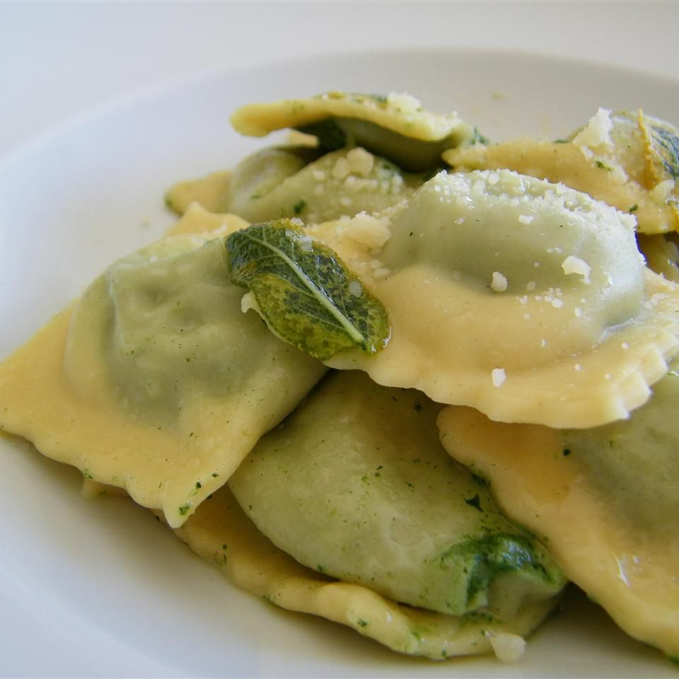 Spinach, Feta, and Pine Nut Ravioli Filling Recipe